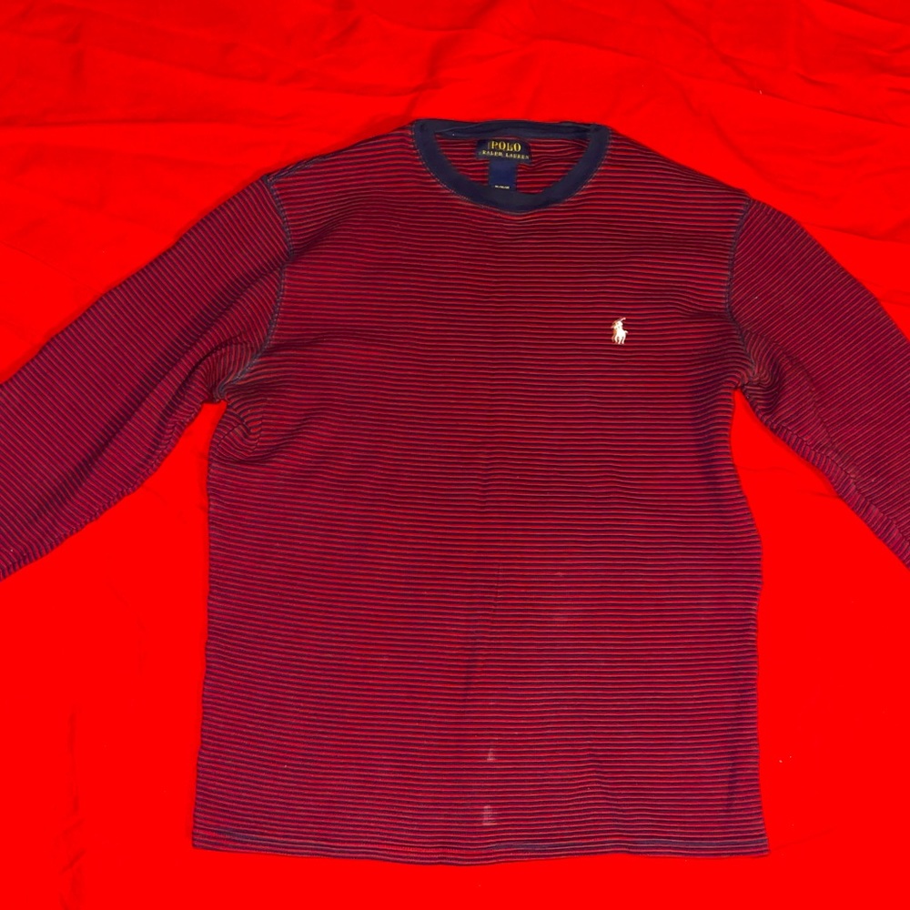 Men’s Polo by Ralph Lauren Long Sleeve Shirt.